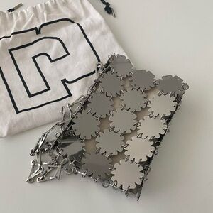 Authentic Paco Rabanne Metallic Bag
